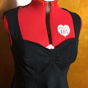 Gothabilly business goth plus size torrid dress